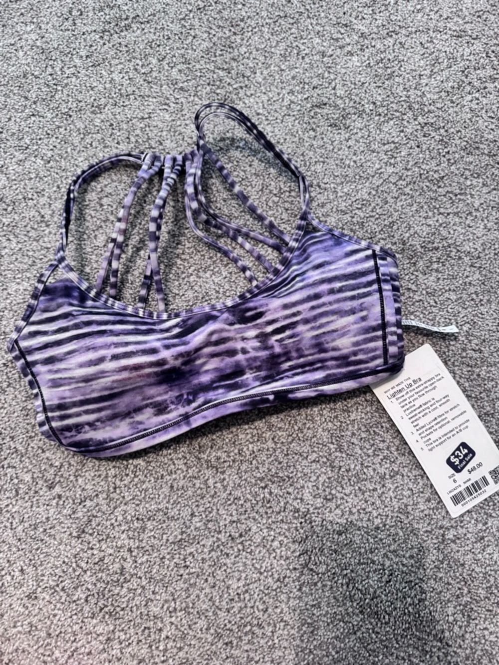 lululemon athletica Purple Sports Bra